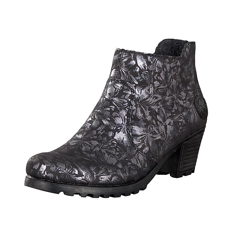 Botins Rieker Y80A9-90 Para Mulher - Pretas